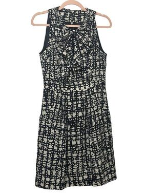 Kate Spade Bow Front Dress Size 4 🖤 Classic Fit & Fl